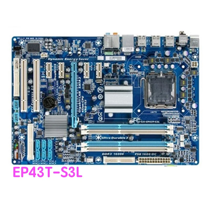 

Suitable For Gigabyte GA-EP43T-S3L Motherboard EP43T S3L LGA 775 DDR3 Mainboard 100% Tested OK Fully Work