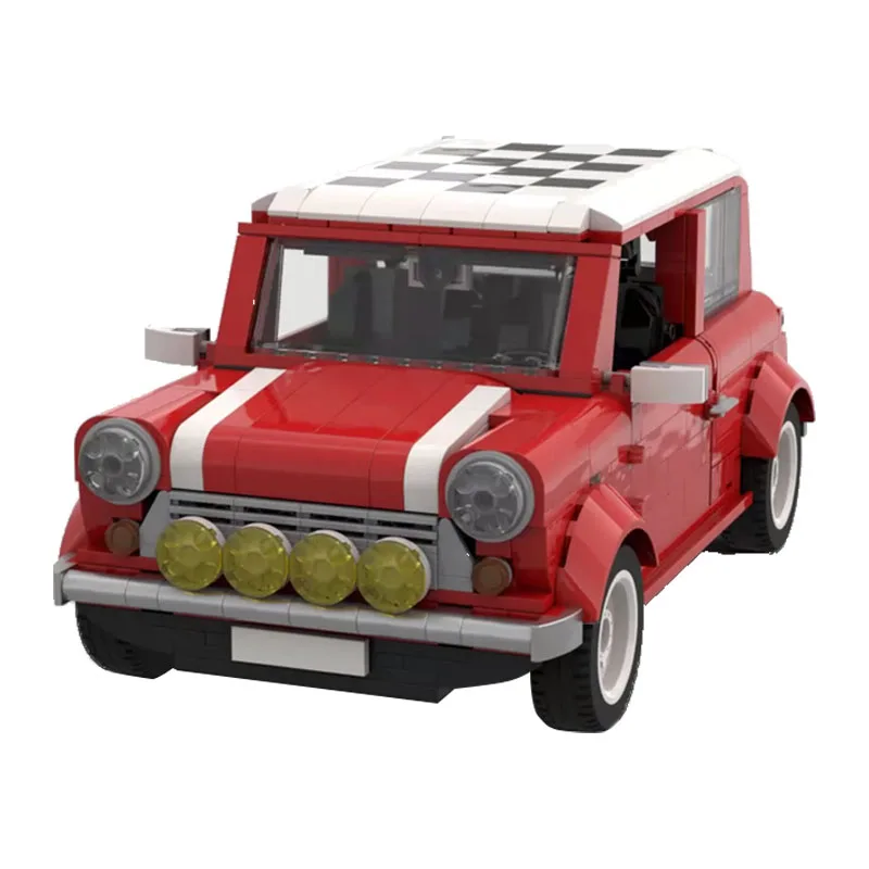 

New MOC-78551 Building Block Mini Car Splice Building Block 1201PCS Adult and Children's Toy Puzzle Birthday Christmas Gift