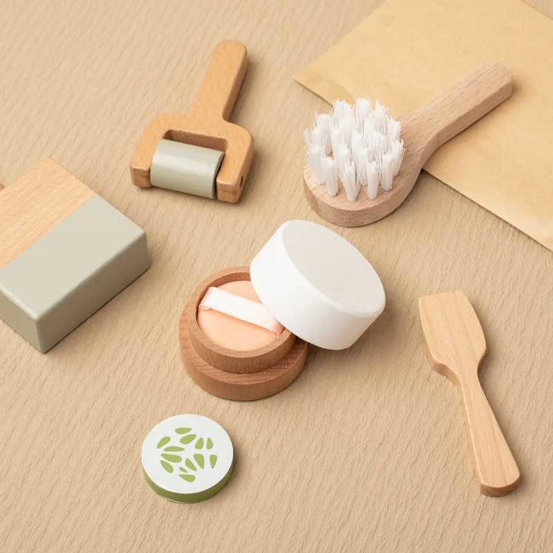 ألعاب محاكاة الجمال للأطفال ، لغز التعليم المبكر المرح ، تصنيع الخشب الصلب ، لعب الأدوار ، هدايا للفتيان والفتيات