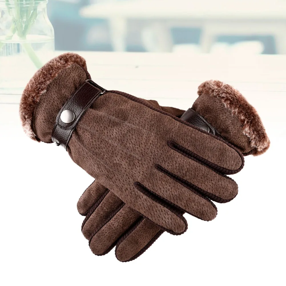 

Cold and Warm Gloves Weather Warmer Thermal Cycling Handlebar Cold-weather Driving Work Winter
