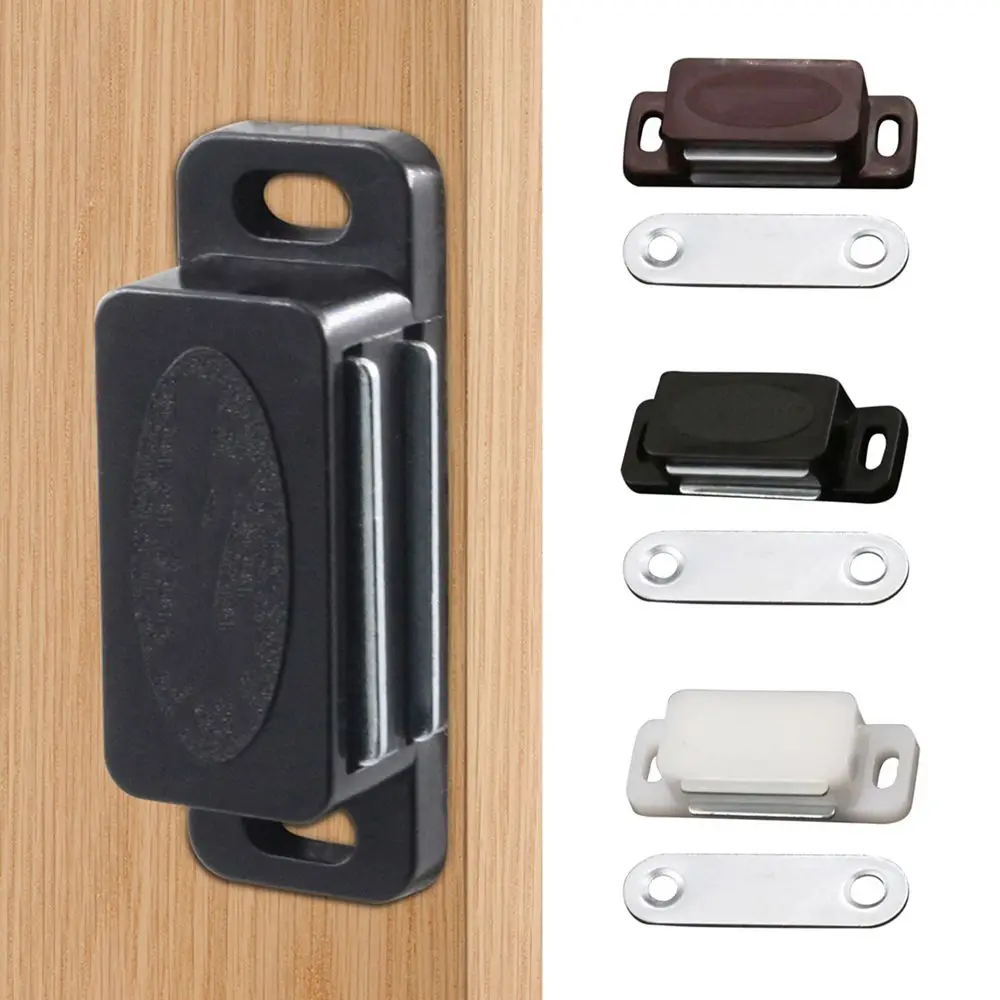 5PCS Kitchen Magnetic Closer Magnetic Closet Door Catches Wardrobe Cabinet Magnet Latch Cupboard