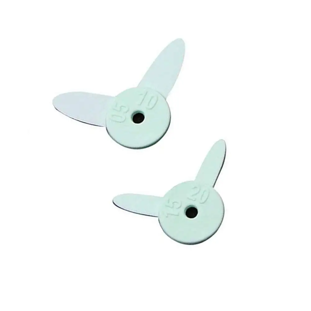 

4pc Dental Measuring Rulers Ruler Measuring Tool for Orthodontic Reduction High Precision Smooth Sterilizable