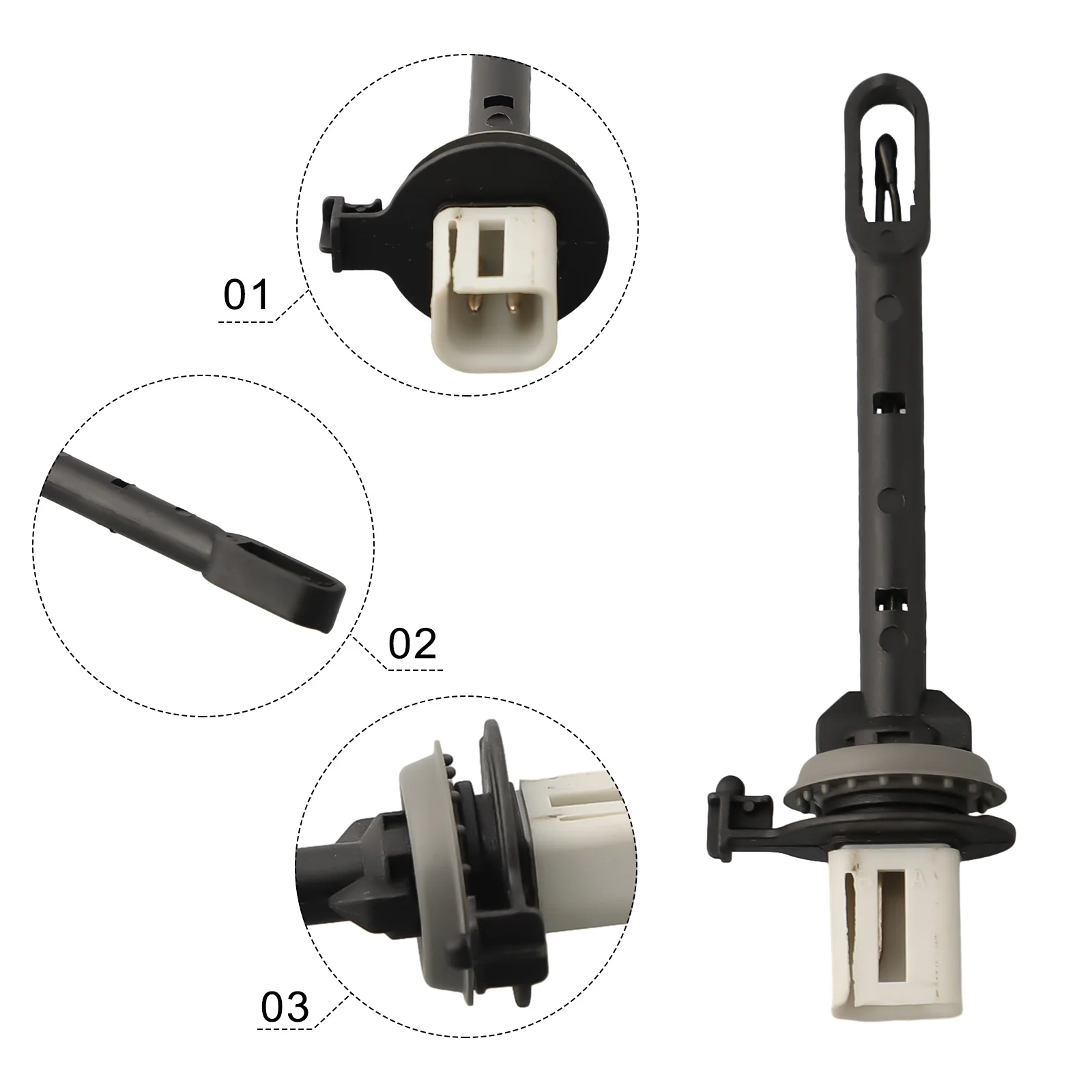 Sensor Evaporator suhu Fitment langsung kinerja andal untuk Nissan untuk Rogue 2014 2020 Plug and Play yang diuji