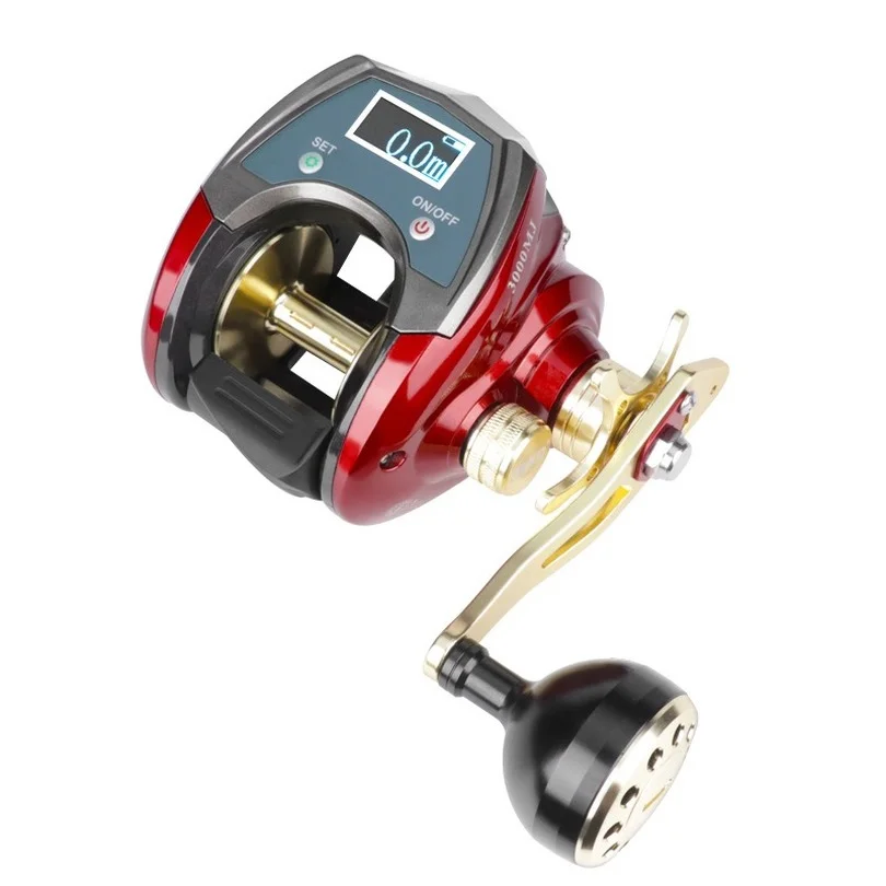 

ANTAEUS 6+1BB New Display Digital Electronic Fishing Reel High Speed Profile Line Counter Baitcasting Reels Fishing