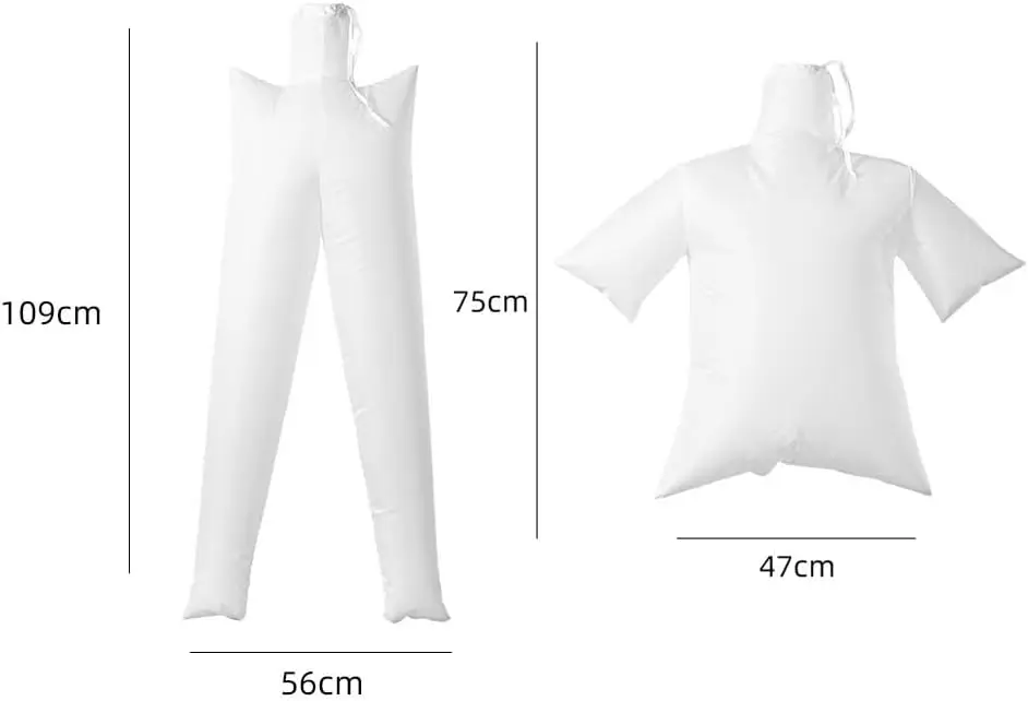 مجفف ملابس محمول للسفر - مجموعة مكونة من قطعتين من مجفف السفر سريع الجفاف للملابس مجفف ملابس السفر للقمصان والسراويل