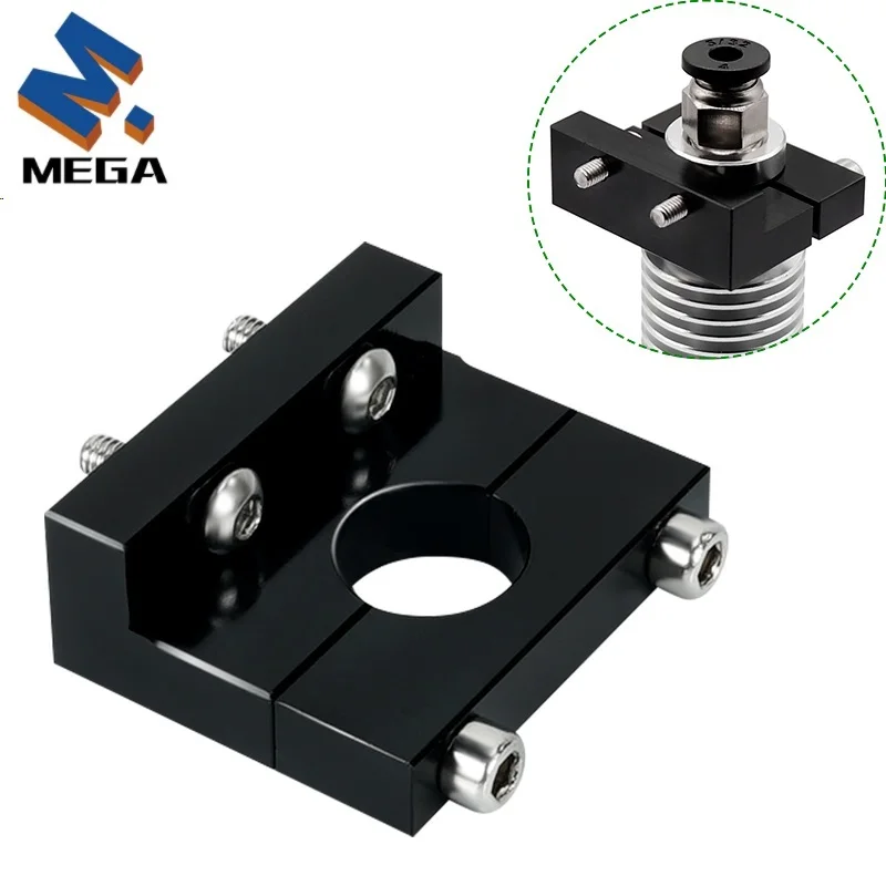 

MEGA V6 Hotend Fixed Block E3D V6 Volcano All Metal Extruder Holder Mounting Bracket DIY for 3D Printer Parts Ender3 CR10 Series