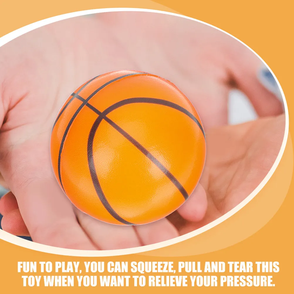 8Pcs Pressure Relief Stress Balls Mini Sport Squeeze Ball Set Hand Exercise Decompression Vent Balls for Stress Relief