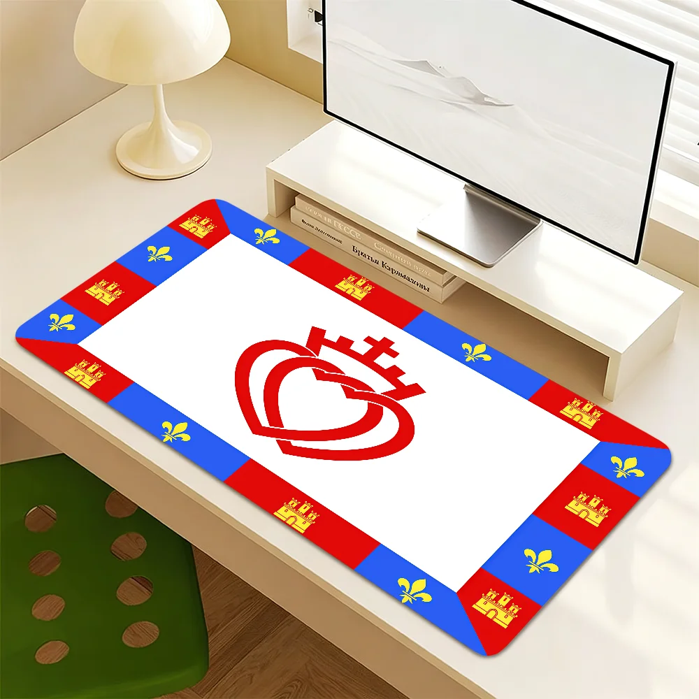 Nation France Vendee Mouse Pad Non-slip Thickened MousePad Writing Lockedge Office Student Gaming Cushion Large
