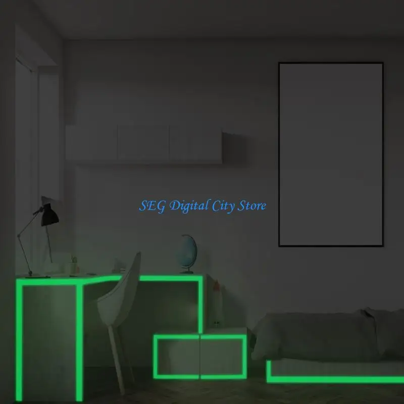 

U75B Самоклеящаяся флуоресцентная водонепроницаемая люминесцентная маркировочная лента для ночного предупреждения