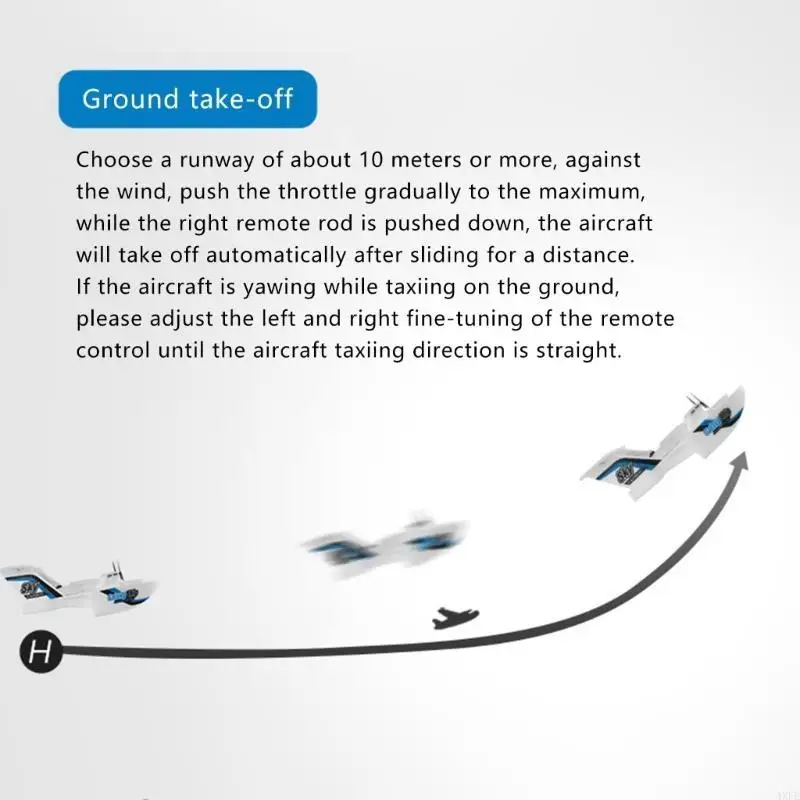  Amphibious Plane Remote Control Glider Water Land Hand Throw Glider Child Gift