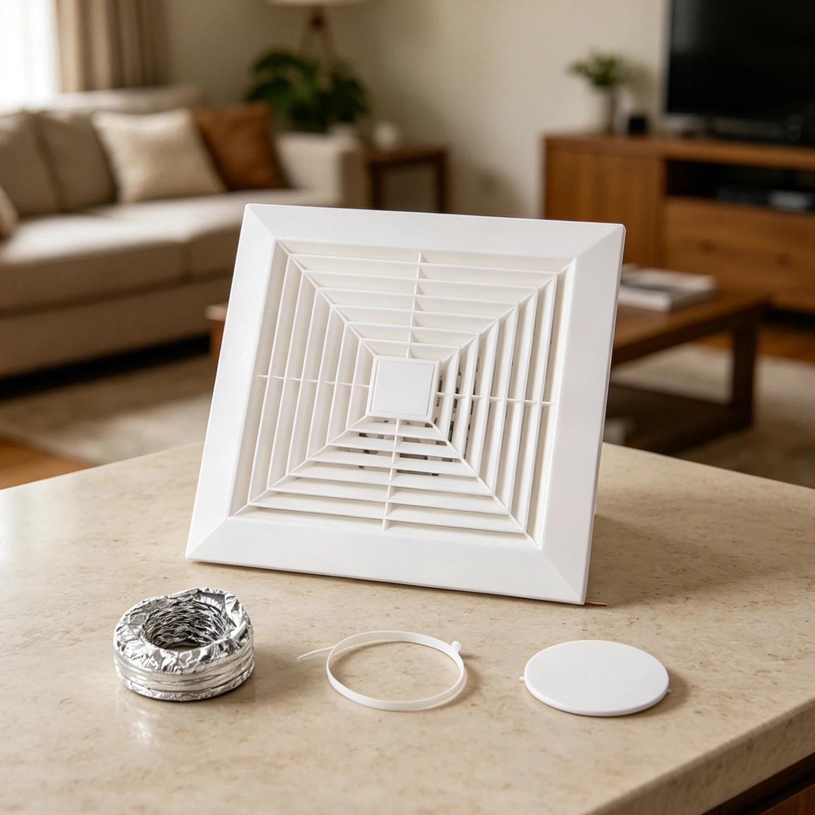 Energy Efficient Ceiling for exhaust Fan 110 CFM with Brushless DC Motor for Bathroom Kitchen Ventilation and Humidity Control