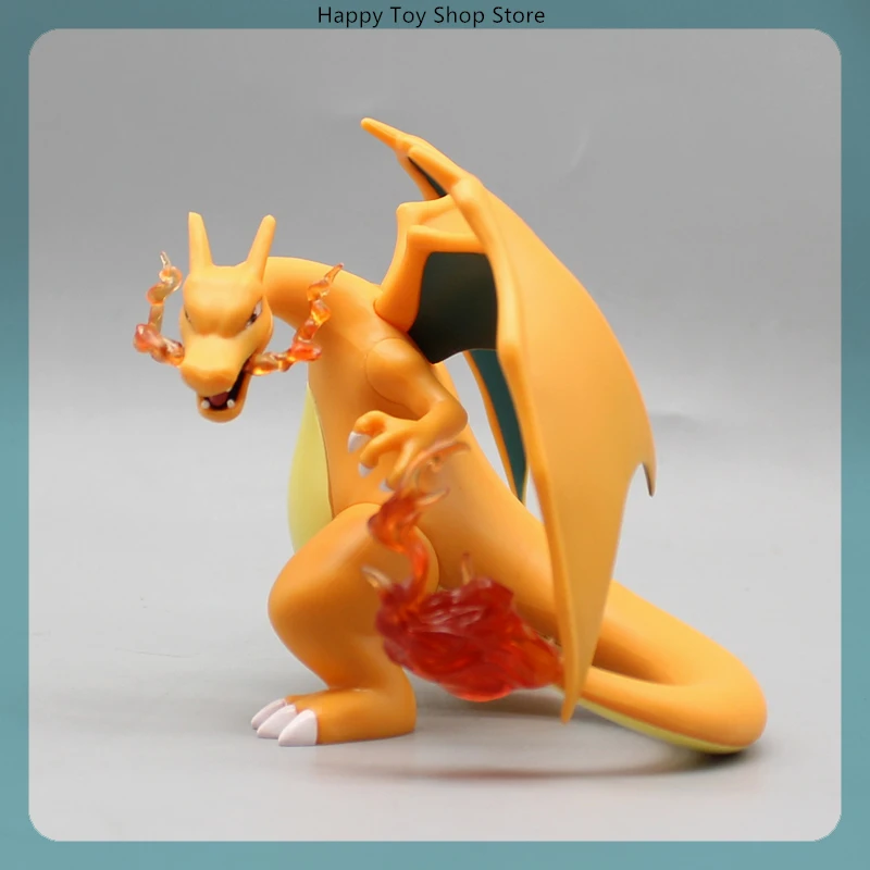 

10cm Pokemon Charizard Wm Windmill Popular Anime Figure Model Gk Statue Collection Desktop Decoration Ornament Doll Toys Gifts