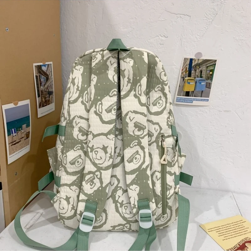 Mochila de grande capacidade para estudante do ensino médio, Bookbags impermeáveis, Bolsa para laptop ao ar livre para meninos e meninas