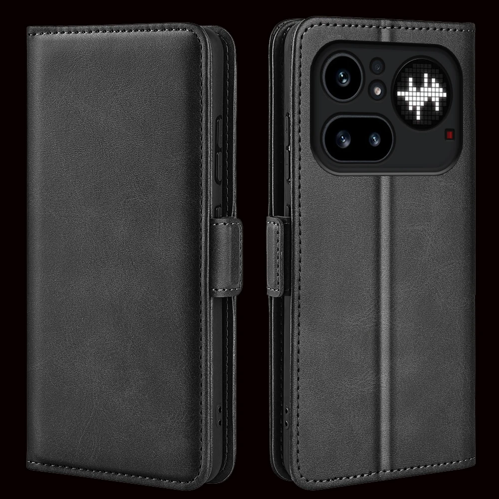 

Calf Leather Flip Case For Nothing Phone 4A Pro 3A lite 2A 2 Phone Case Phone4A 4 A Pro 4APro 3 A lite 3APro 2 A Coque Funda Bag