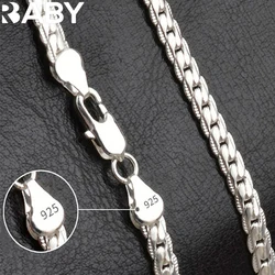 20-60cm 925 sterling Silver luxury brand design noble Necklace Chain For Woman Men Fashion Wedding Engagement Jewelry