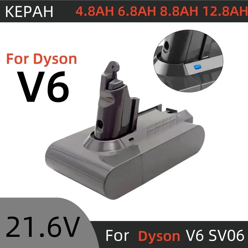 

Батарея аккумуляторная для пылесоса Dyson V6, 21,6 в, подходит для моделей V6, SV12, DC62, SV11