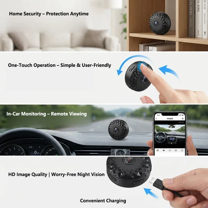 W11 Mini IP Camera 1080p HD Wireless Micro Camcorders Night Version Voice Video Security Surveillance Wifi Cameras Smart Home