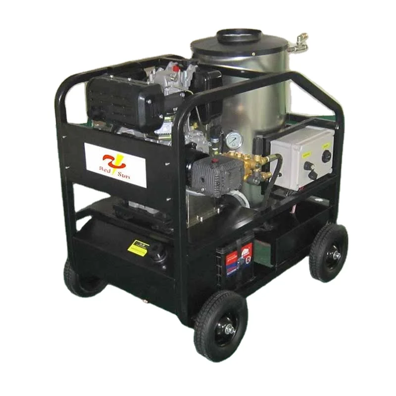 hot water high pressure cleaning equipment die sel engine steam high pressure wash machine