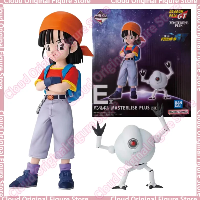 in Stock 100% Original Bandai Ichiban Kuji Dragon Ball GT Prize E Pan &Giru MASTERLISE PLUS Collectible Model Toys