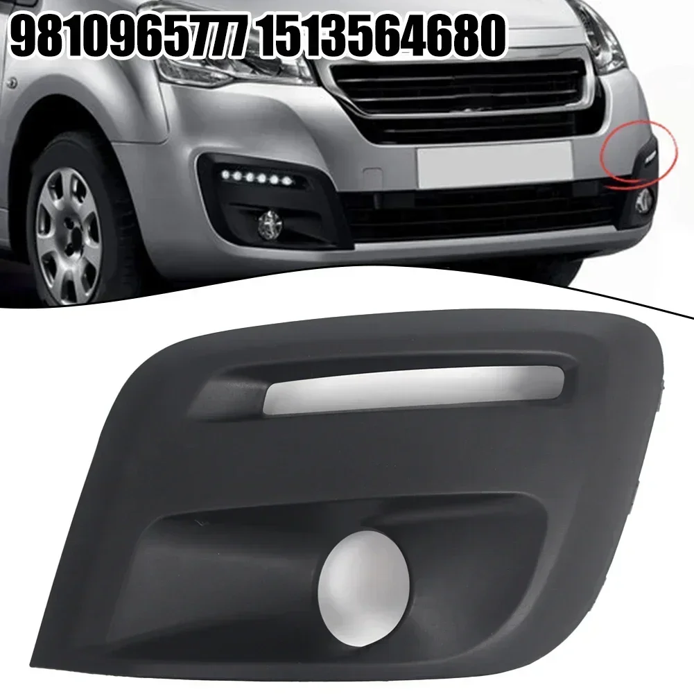 

FOR BERLINGO For 2015-2019 FRONT BUMPER FOGLIGHT GRILLE LH 9810965777 Car Front Left Fog Lamp Frame Grille