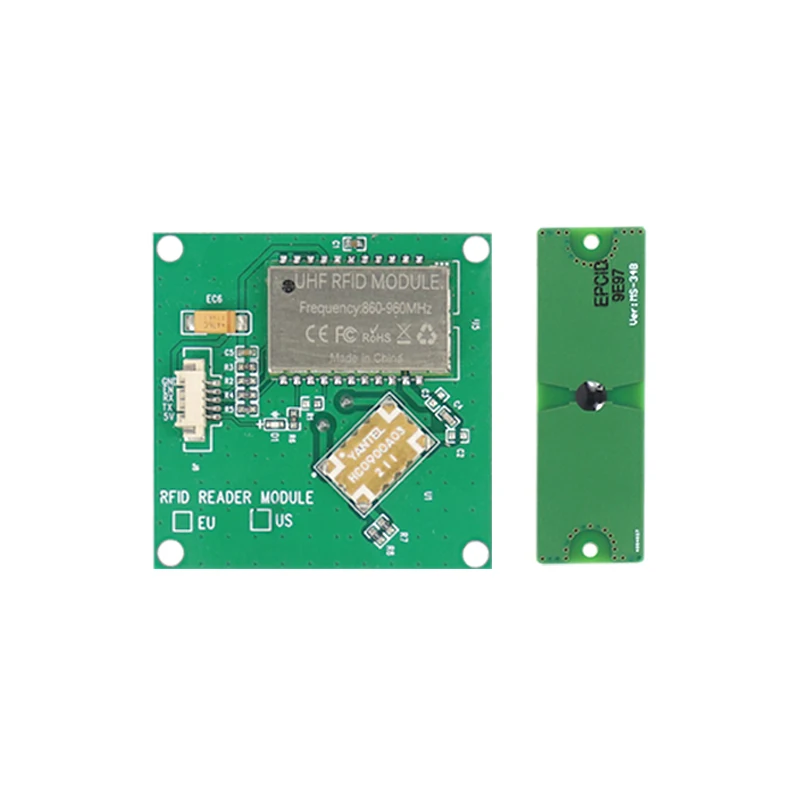 UHF-RFID-Modul, PCB-Temperatur, passiver RFID-Tag-Leser, integriert, kompatibel mit Arduino Raspberry Pi ESP32 RFID-UHF-Modul