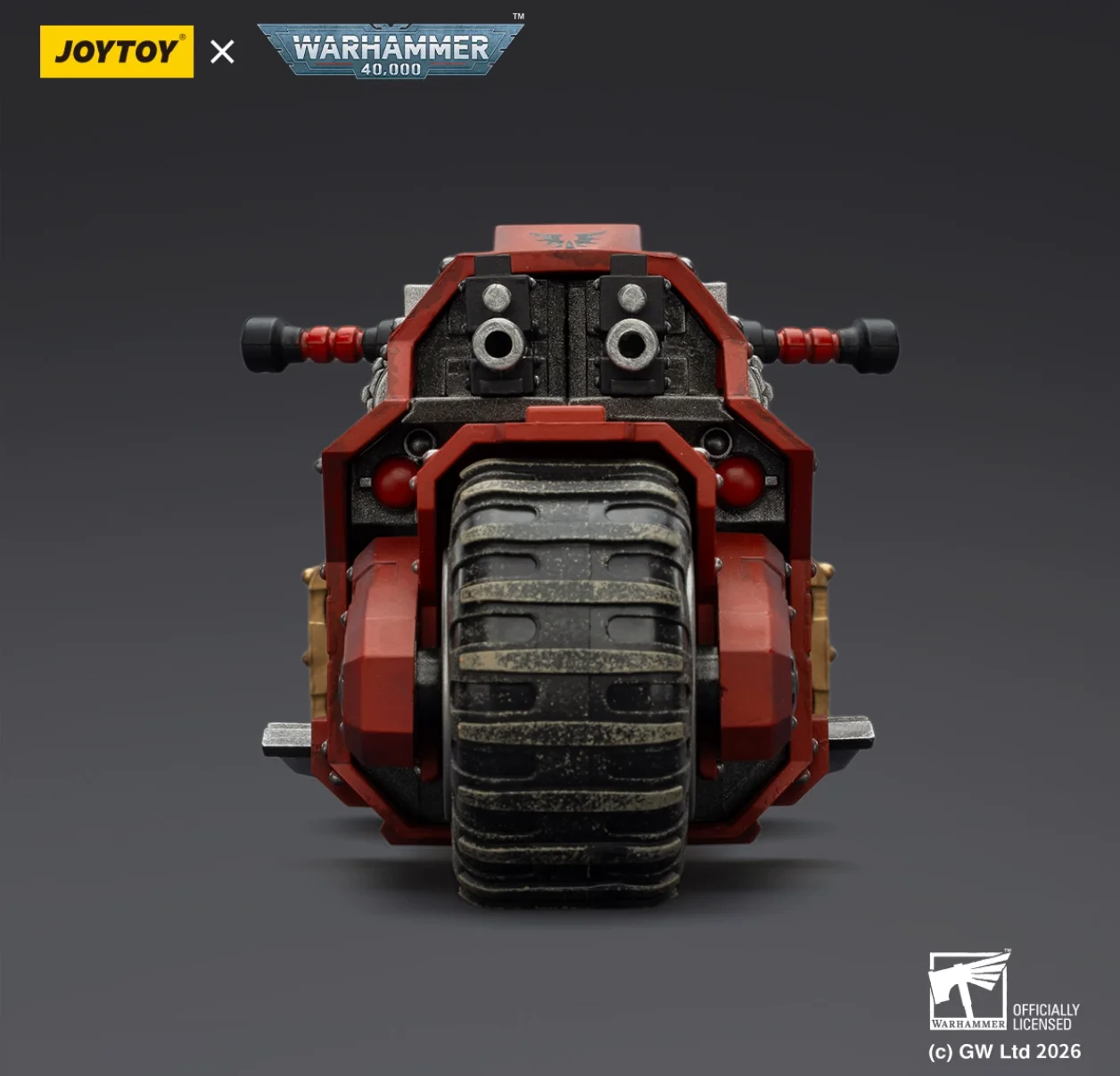 JOYTOY 40000 Blood Angels/Space Wolves/Raven Guard Raider-pattern Combat Bike with Twin Linked Bolt Rifles
