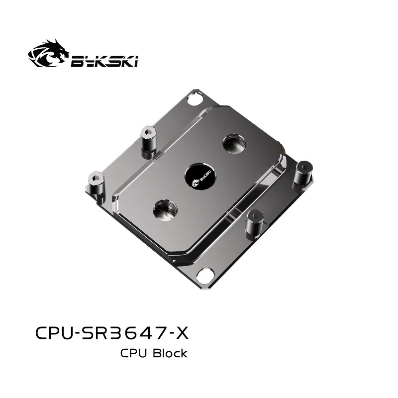Bykski CPU-SR3647-X CPU Water Block Use for Intel LGA 3647 Socket Rectangle CPU / Copper Metal Radiator Liquid PC Cooler System - Image 2