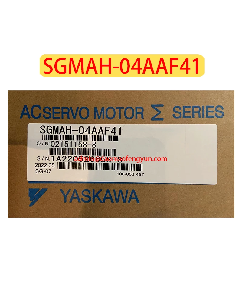 

SGMAH-04AAF41 Совершенно новый серводвигатель, SGMAH 04AAF41 Быстрая доставка