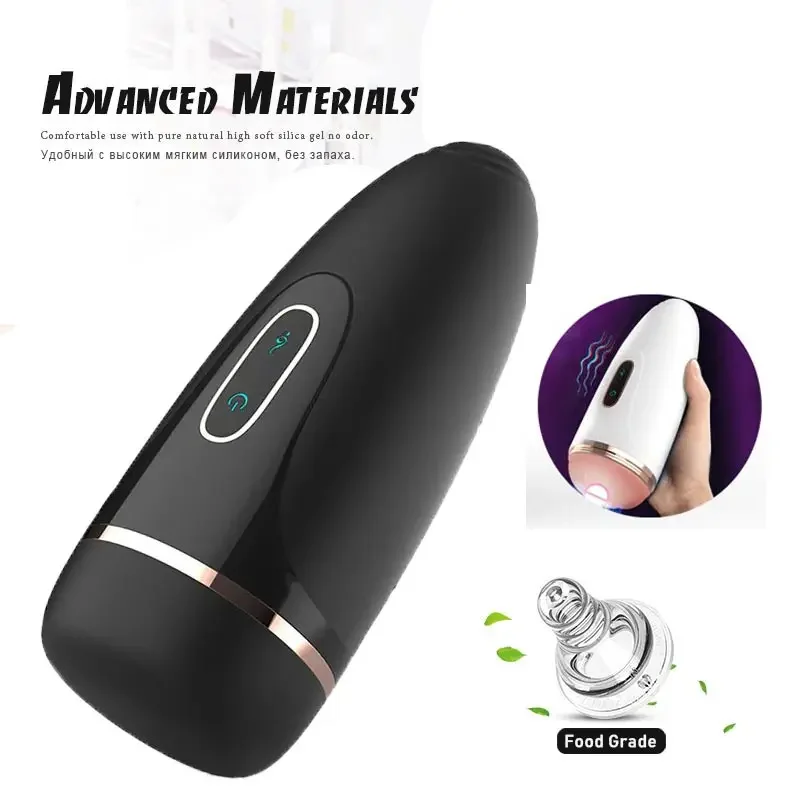 Suction Automatic Man Blowjob Soft Sucker Doll Vaginete Vibrator Vibrator Man Male Masturbator For Men Women Stick Yellow