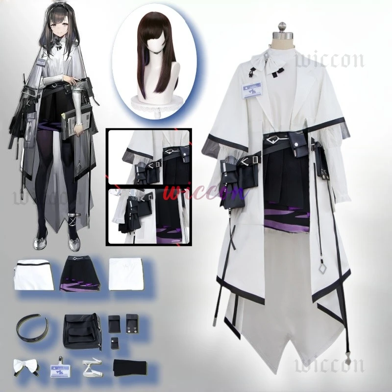 

Priestess Cosplay Clothing Game Character Costume Doctor Women's Clothing Full Set Game Arknights Cosplay Costume