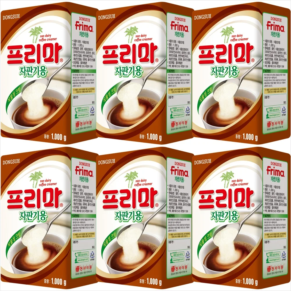 آلة بيع Dongsuh Prima وجبة خفيفة 1 كجم × 6 (1000 فوز على الخصم عند شراء مجموعتين × تاريخ انتهاء الصلاحية الكريهة)