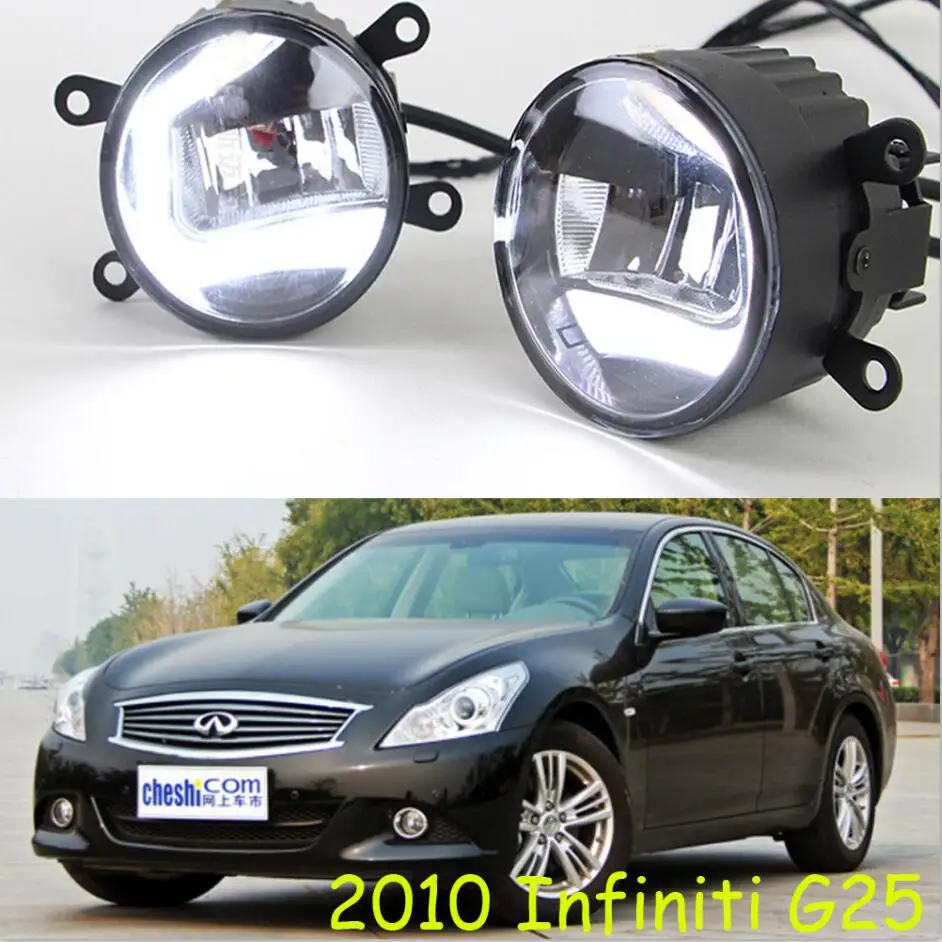 

Car Bumper Lamp For Headlight Infiniti G25 Daytime Light LED Car Accessories Daylamp For Infiniti G27 Fog Lamp