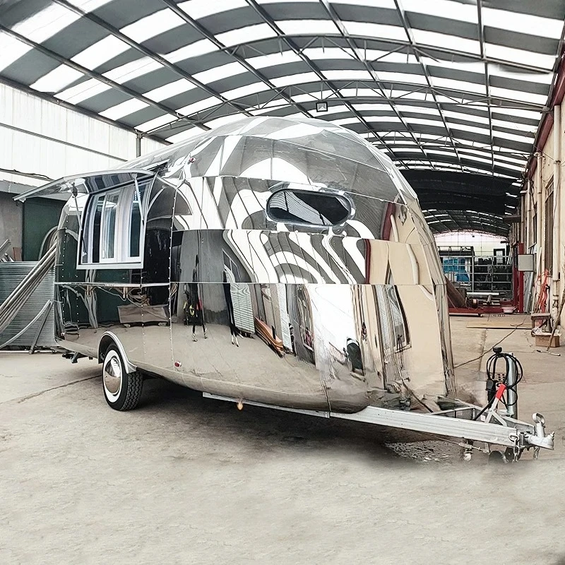 Camión de comida móvil con cocina completa, helado y café para catering, furgoneta, carrito para perros calientes para eventos al aire libre