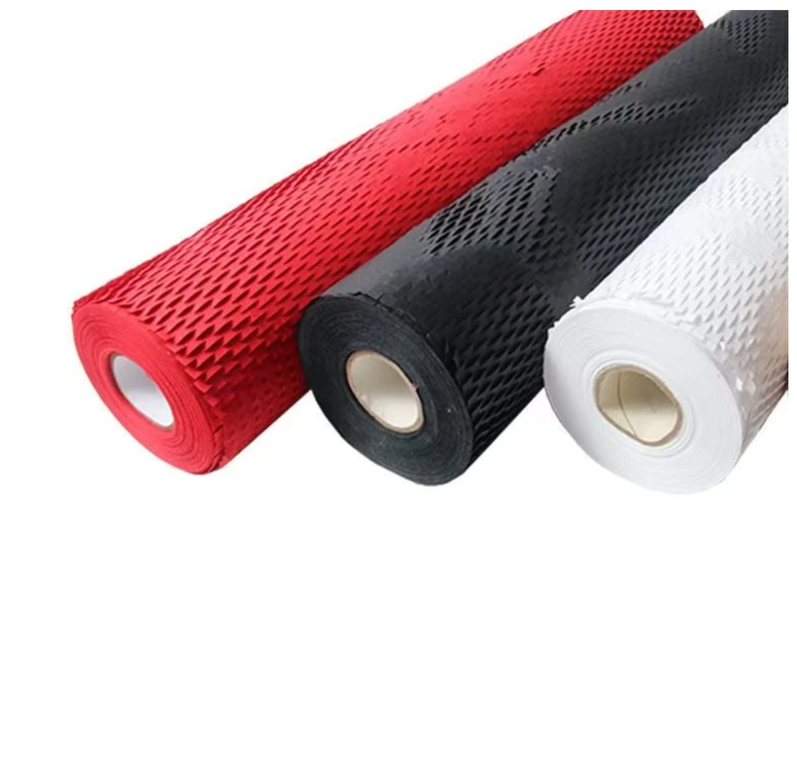 

Three colors Honeycomb Paper Mesh Eye Art Packaging Paper