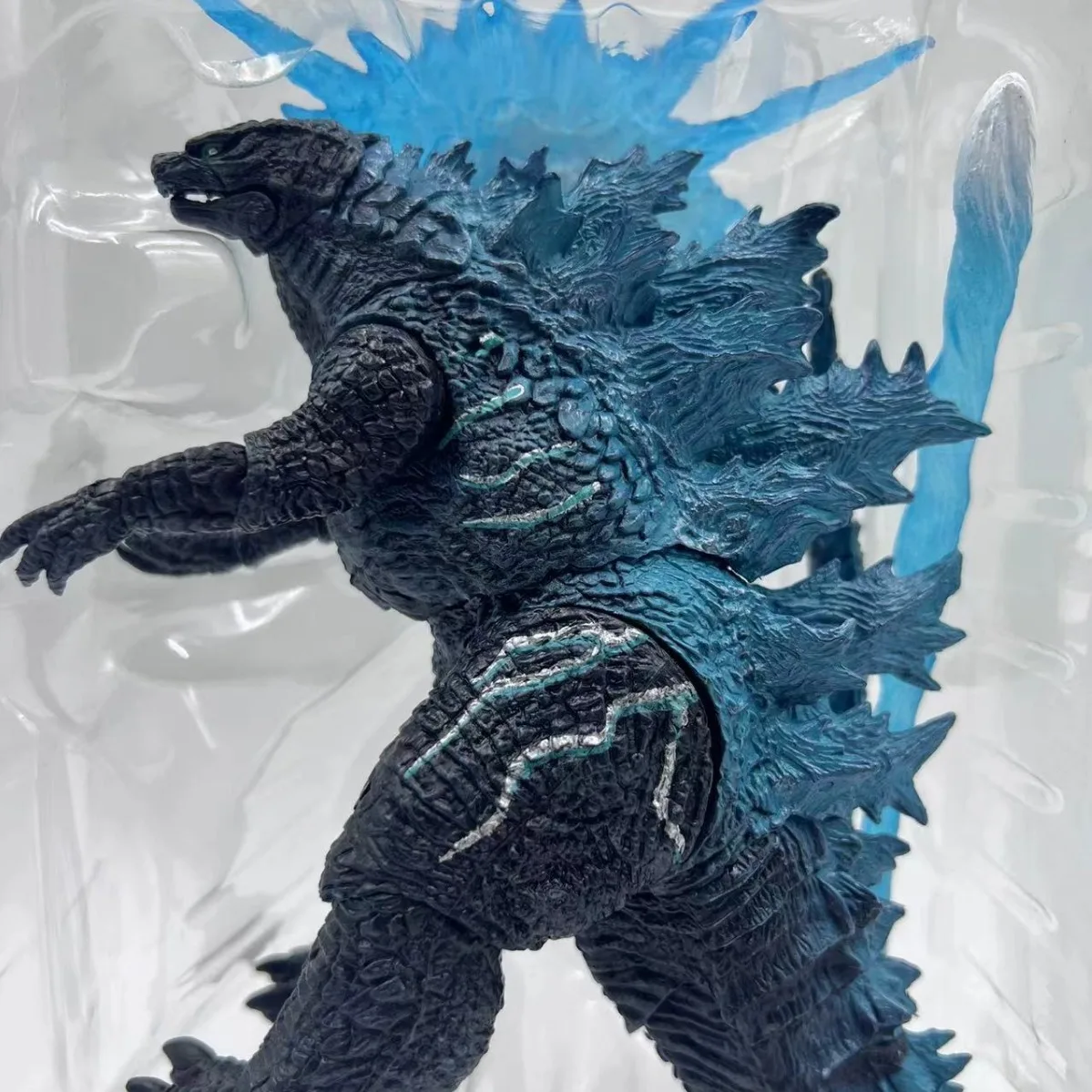 Godzilla vs. Kong Empire Rising Mechanical 2019 Blue Godzilla Action Figurine Desk Collectible Anime Model Toys Figures Gift