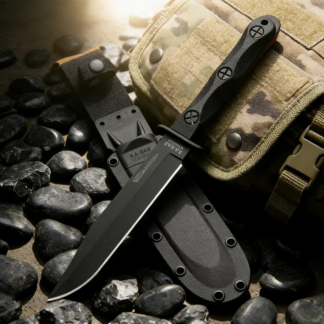 

EK45- Tactical fixed-blade knife, Multi-functional survival knife, Outdoor Camping Adventure Emergency Knife
