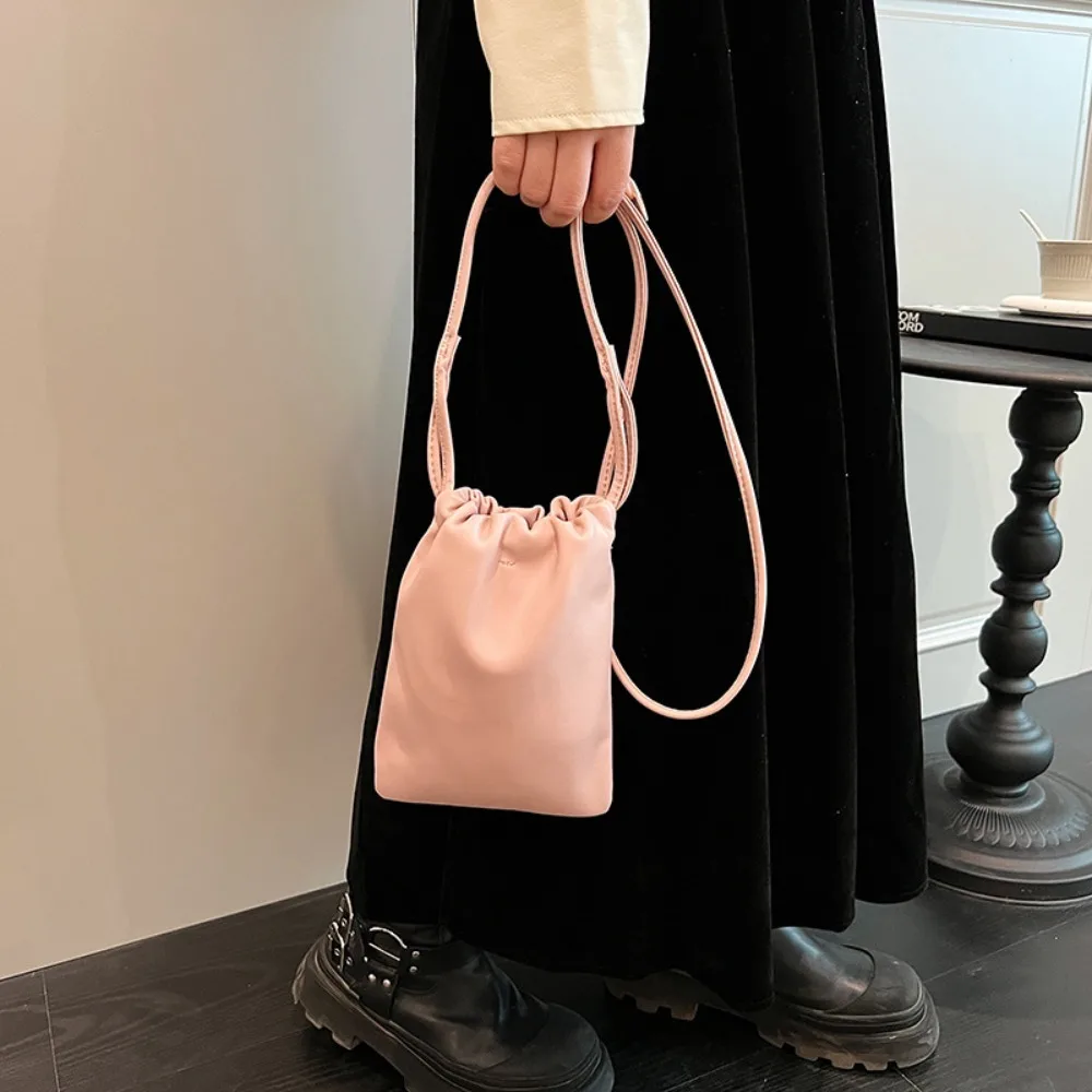 Bolso de mano de cuero Pu para mujer, bandolera de gran capacidad, con solapa sólida, Color caramelo, para teléfono