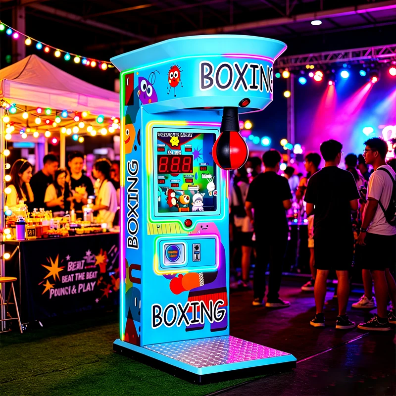 Boxing Punch Game Machine Coin - огляд і ціна Arcade Games & Vending Llc Photos
