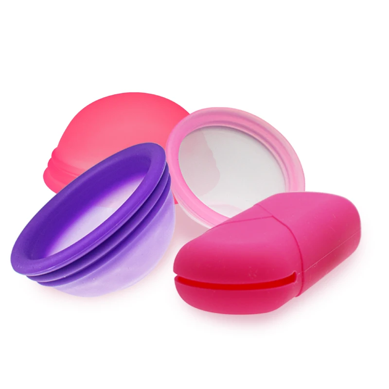 Soft Menstrual Disc Reusable and Extra-Thin Copa Portable Sterilizing Menstruelle Period Bowl with Silicone Case for Feminine