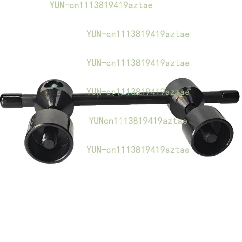 Precision Round Metal Horizontal Bubble Level Vial With Base Flange&Mounting Holes, High Accuracy Bullseye Circular Spirit Level