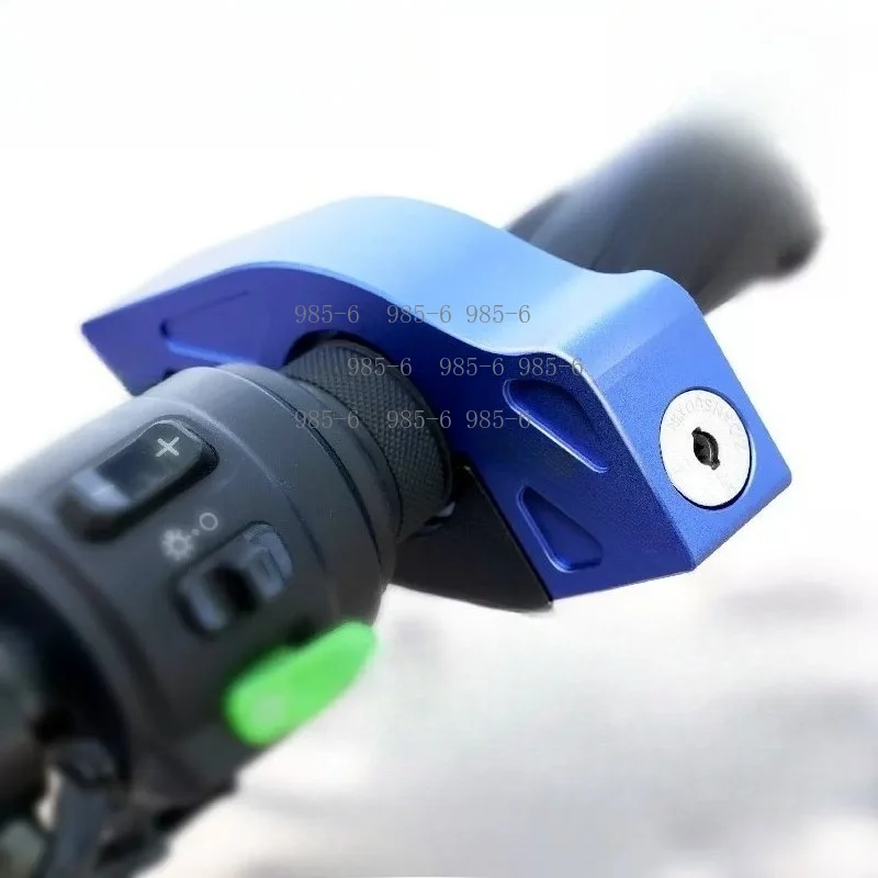 Electric Friction Lock, Handlebar Throttle Lock, Brake Lock and Horn Fit for Motorcycle & Electric Scooter