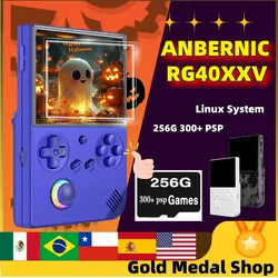 ANBERNIC RG 40XXV Retro Handheld Game Console RG40XXV video game consoles Support Output 5G WiFi Linux System Bluetooth PSP Game