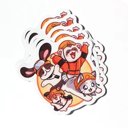 500PCS Custom Vinyl Sticker Sheet Waterproof Decorative Logo Label Laptop Cartoon Anime Cute Stickers Book Decoration