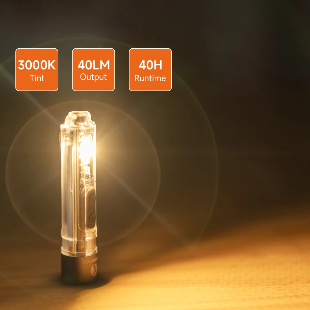 EDC LED Lantern PC Material Keychain Outdoor Camping Flashlight USB C Rechargeable Lamp UV RGB Lighting Magnetic Tail Work Torch