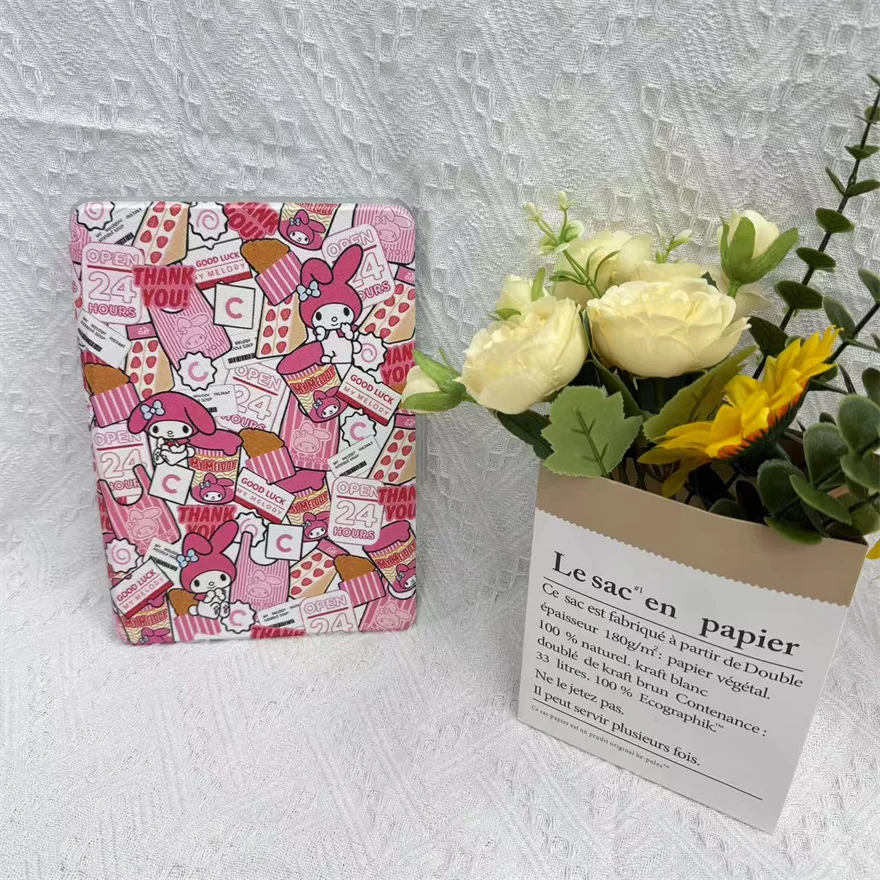 360 °   Capa protetora rotativa à prova de choque para iPad Air 5 4 10,9 polegadas/iPad Air 11 2024 Capa pintada durável com suporte giratório