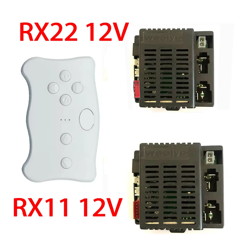 Weelye RX11 RX22 12V Children's Electric Vehicle Motherboard Receiver Control Box PCB Transmitter for Toy Car Control