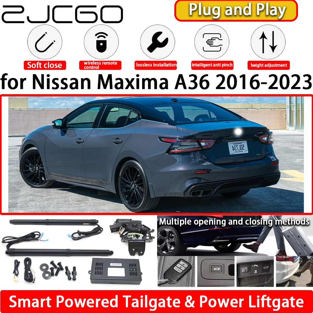 for Nissan Maxima A36 2016-2023 OEM Automatic Electric Powered Tailgate Power Liftgate Tail Gate Lift Kit System Plug & Play