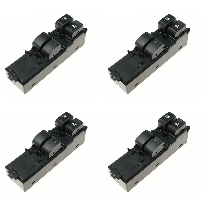 4X 8-98192249-1 Electric Window Control Mater Switch For Isuzu D-Max 2011-2019 2-Door