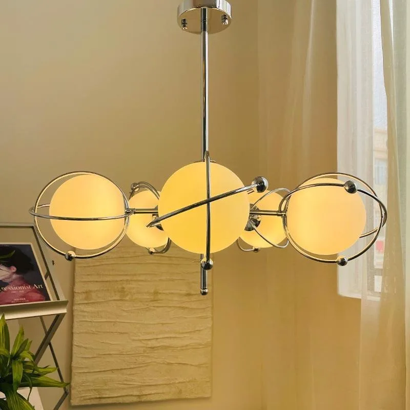 French Bauhaus living room chandelier, full spectrum eye protection space elements medieval retro bedroom global