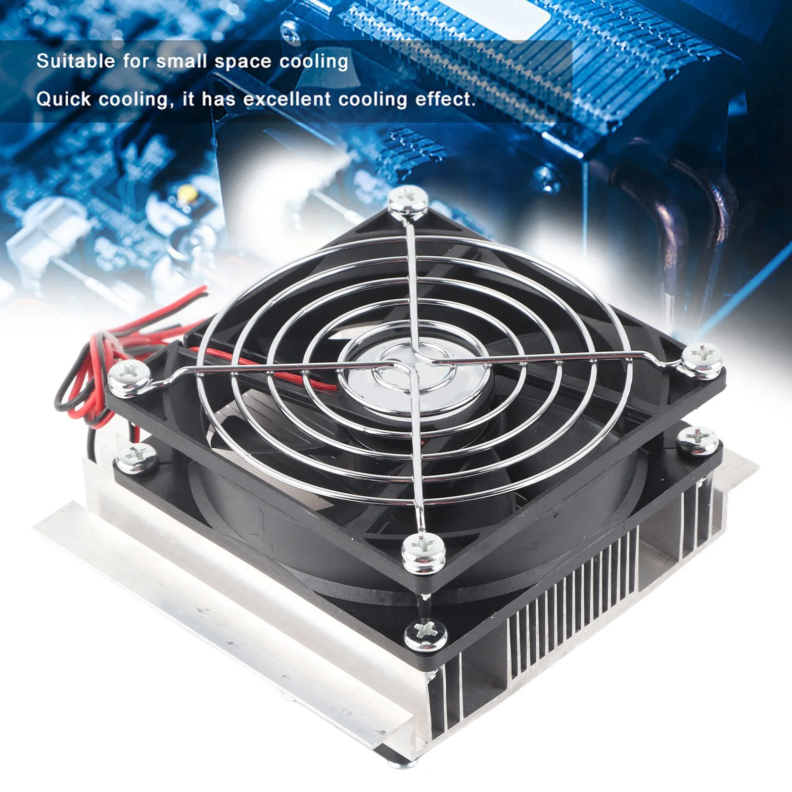 

Охладитель Пельтье Электрическое оборудование XD‐35 Термоэлектрический модуль пластины Пельтье Система охлаждения DIY Kit для охлаждения небольшого пространства